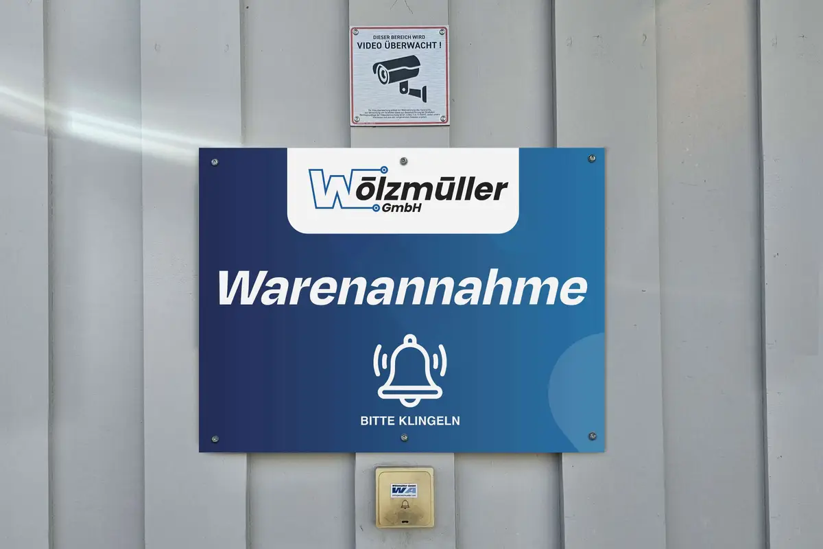 Wölzmüller GmbH Schild - modal